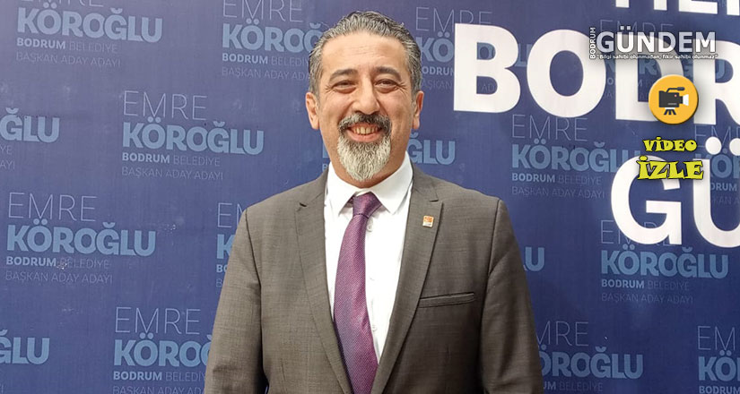 Emre Köroğlu Adaylık açıklaması