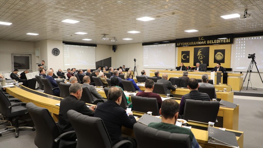 Afyonkarahisar'da 2023 yılının son meclis toplantısı yapıldı