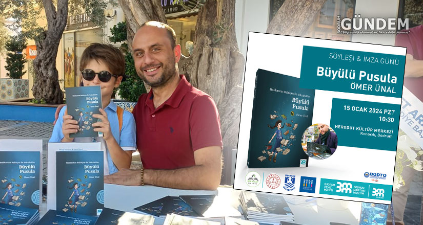 Büyülü Pusula imza günü 15 Ocak’ta