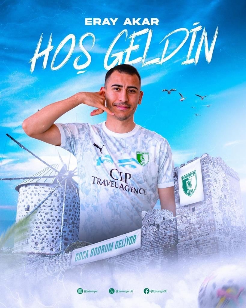 Bodrum FK, Eray Akar’ı renklerine bağladı
