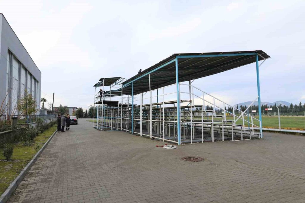 Dalaman Stadı’na yeni tribün