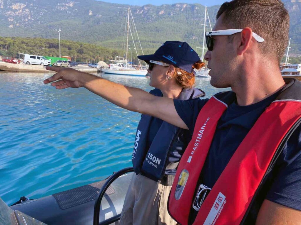 Marmaris Orhaniye’de Deniz Koruyuculuğu sistemi