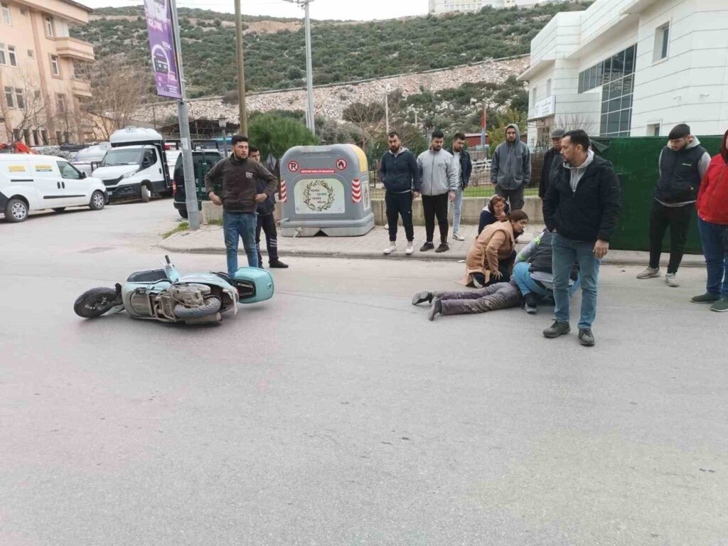 Milas’ta motosiklet kazası: 1 yaralı