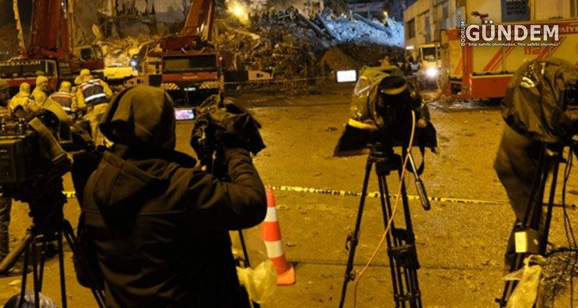 Depremzede gazeteciler sigortaya, asgari ücrete ve habere erişim sorunu yaşıyor