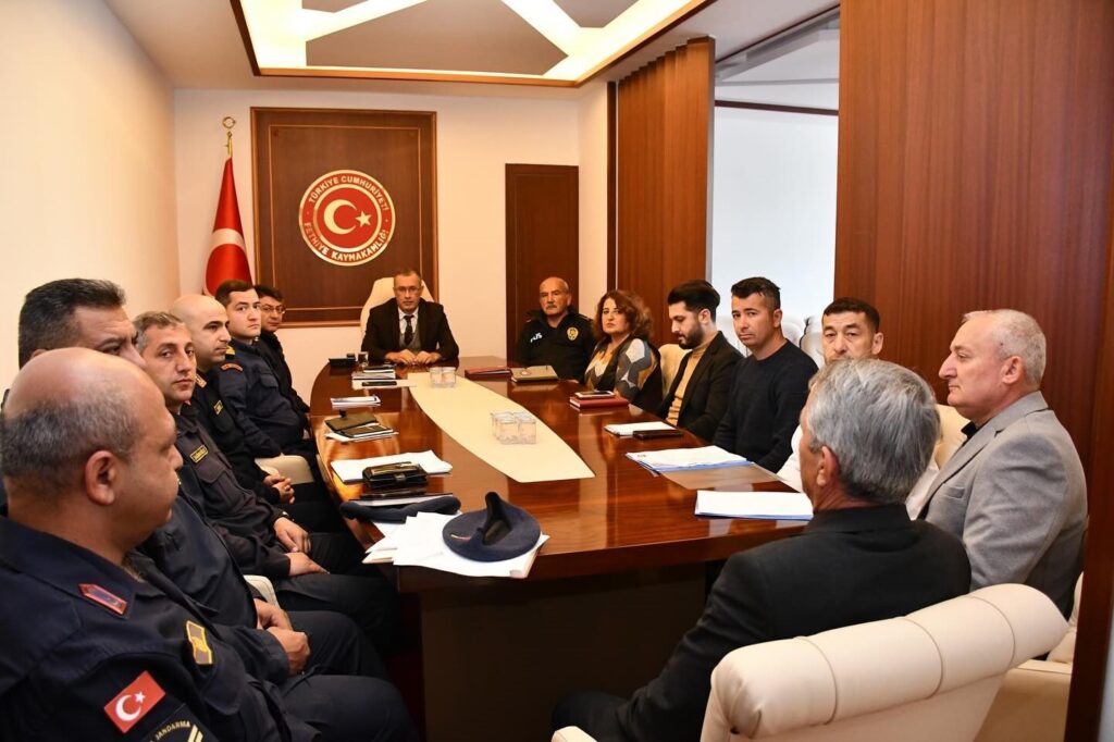 Fethiye’de seçim güvenliği toplantısı yapıldı