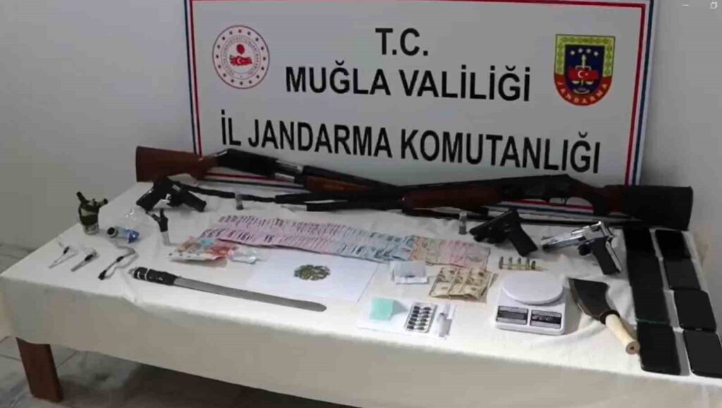 Jandarmadan Muğla ve Aydın’da uyuşturucu operasyonu
