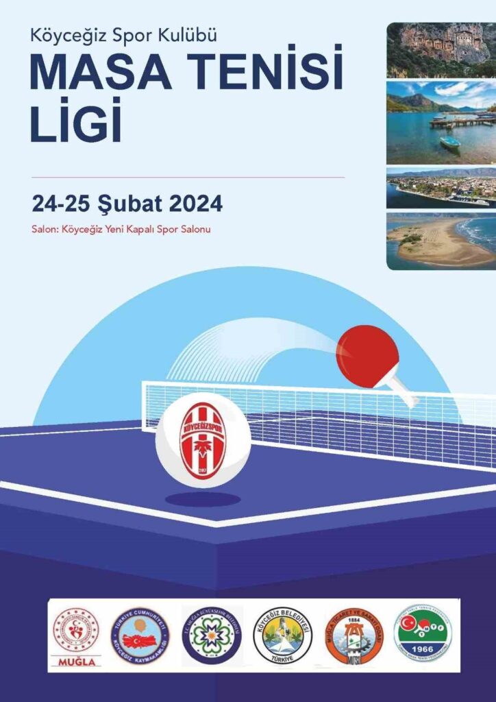 Köyceğiz’de masa tenisi ligi başlıyor