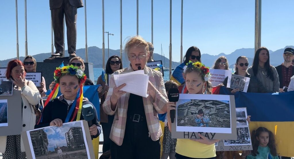 Marmaris Ukraynalılar Derneği: “Halkımız her gün siren ve patlama sesleri ile uyanıyor”