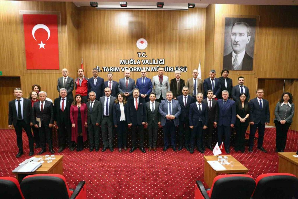 Muğla’da ‘Su Merkezli Tarımsal Üretim Planlama’ toplantısı