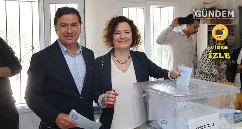 CHP Muğla Büyükşehir Belediye Başkan Adayı Ahmet Aras sandık başında