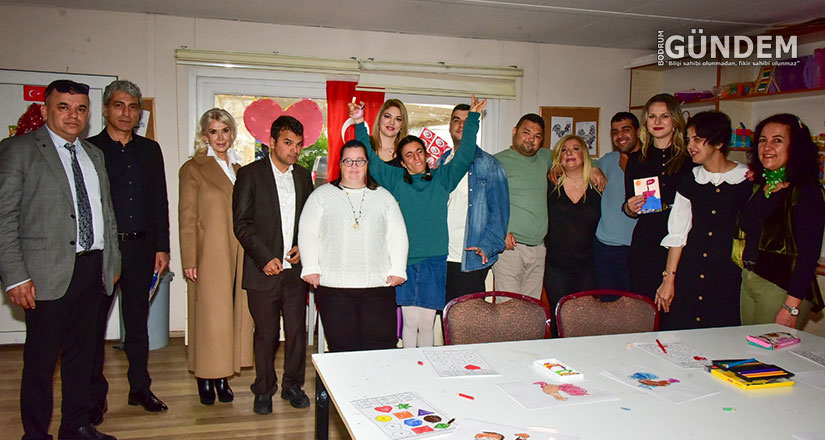 Karadağ Heyetinden Özel Çocuklar Kültür Sanat Yaşam Merkezine Ziyaret