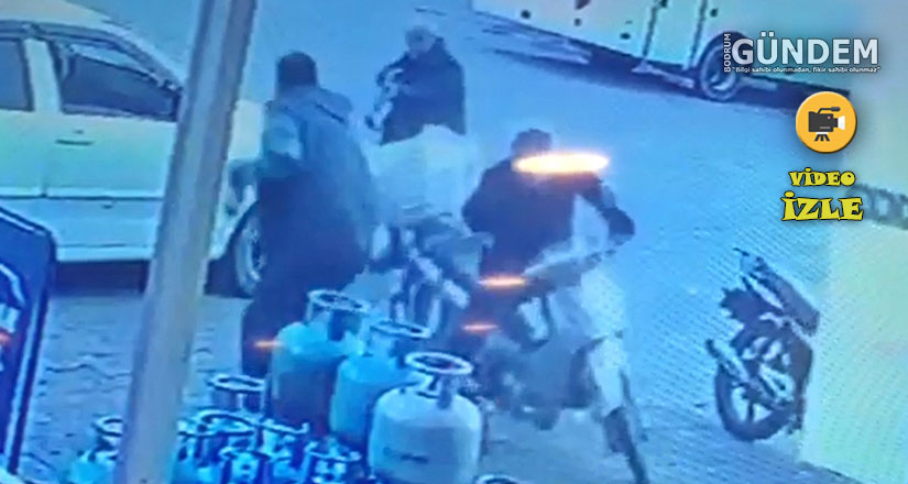 Kardeşini bacağından vuran şahsı uçan tekmeyle yere savurdu