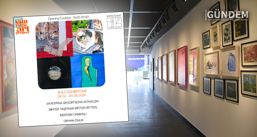 Merqezart 4 yeni kişisel sergi ile yaz sezonunu açıyor