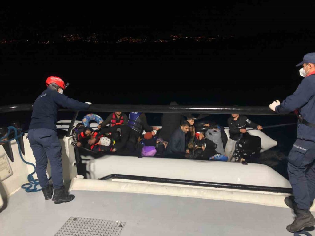 Bodrum’da 31 düzensiz göçmen yakalandı