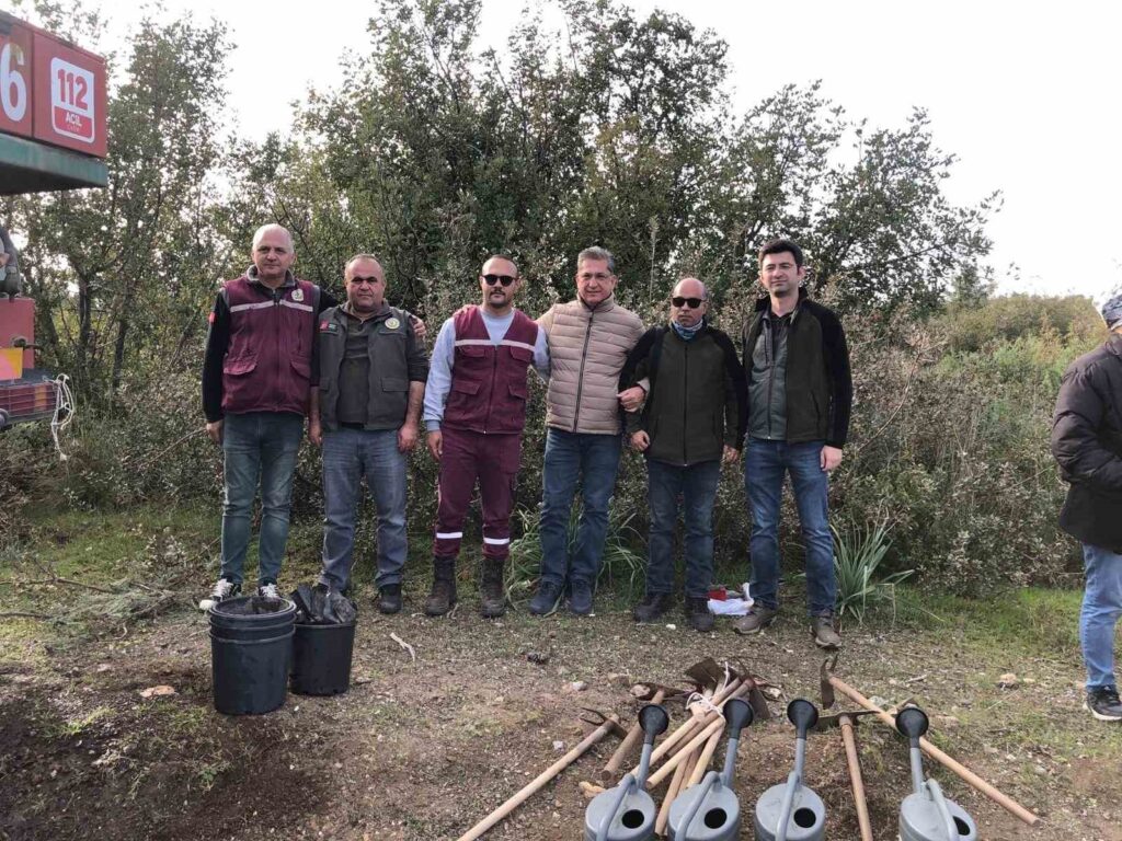 Datça’da gelecek için fidan diktiler