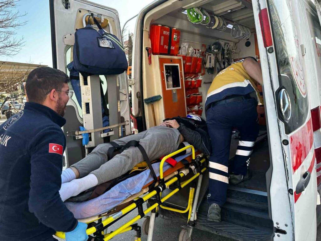 Milas’taki kazada motosiklet sürücüsü yaralandı
