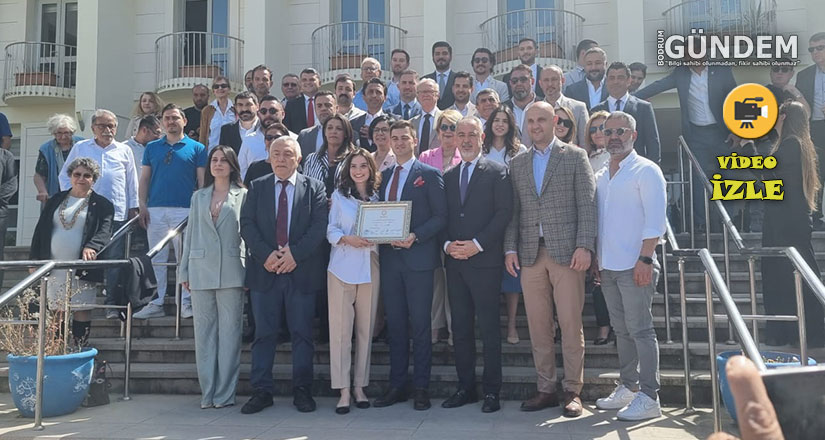 Bodrum Belediye Başkanı Tamer Mandalinci ve Meclis üyeleri mazbatalarını aldılar