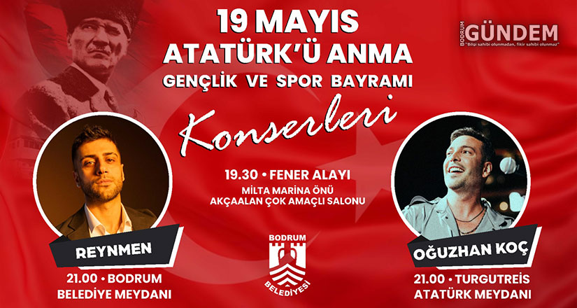 19 Mayıs Bodrum’da Coşkuyla Kutlanacak