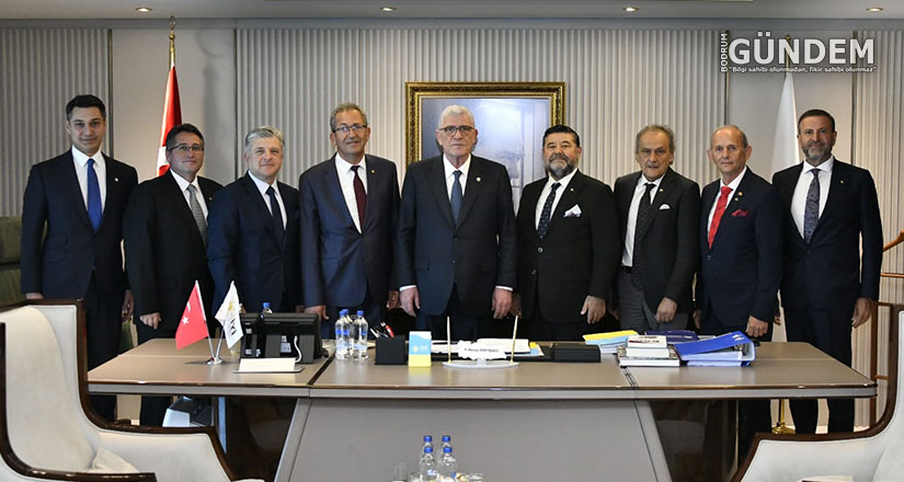 BODTO Heyeti Genel Başkan Müsavat Dervişoğlu ile Görüştü