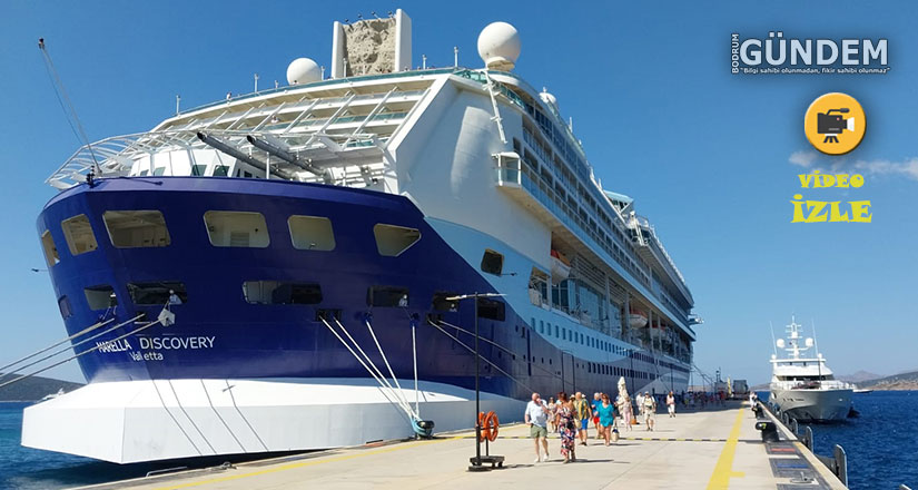 Marella Discovery 1797 yolcu ile Bodrum’a geldi