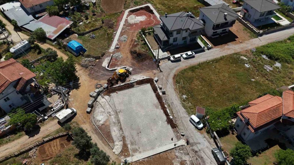 Değirmenyanı’nda yeşil alan projesi hayat geçti