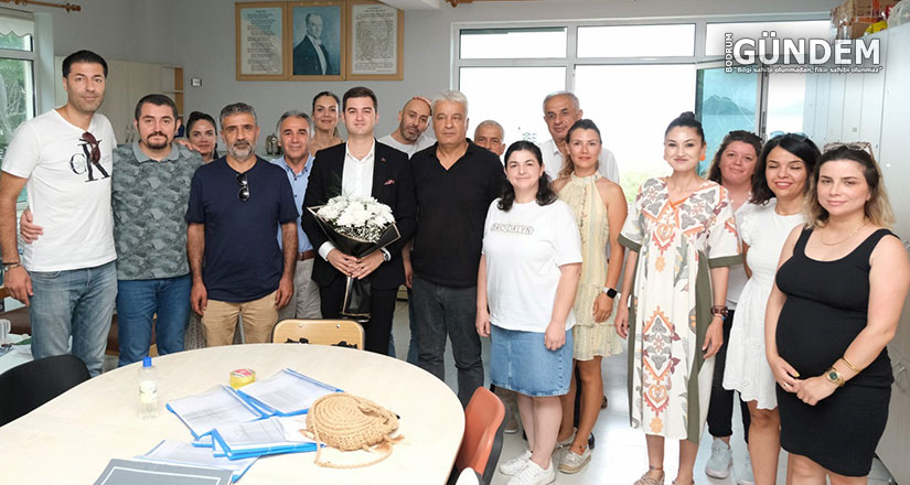 Başkan Mandalinci’den Mezun Olduğu Okula Ziyaret