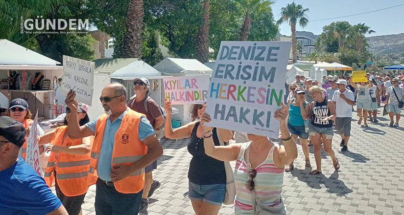 Bodrum “Kıyılara Özgürlük” diyor