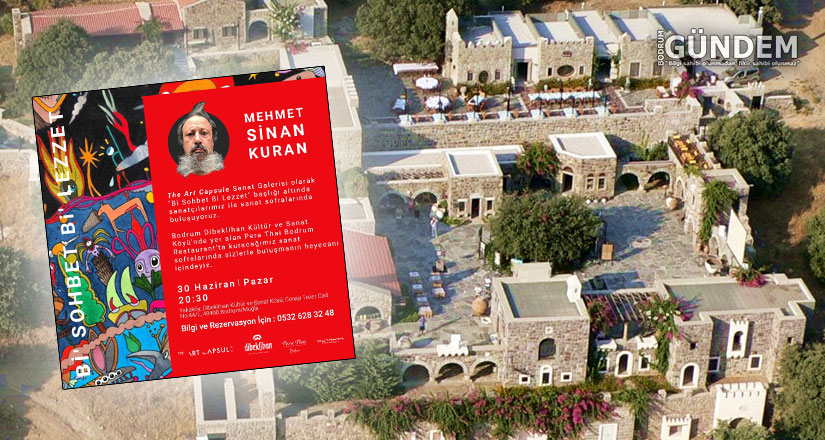 Bodrum’da Bir İlk, Sanat Sofraları Başlıyor
