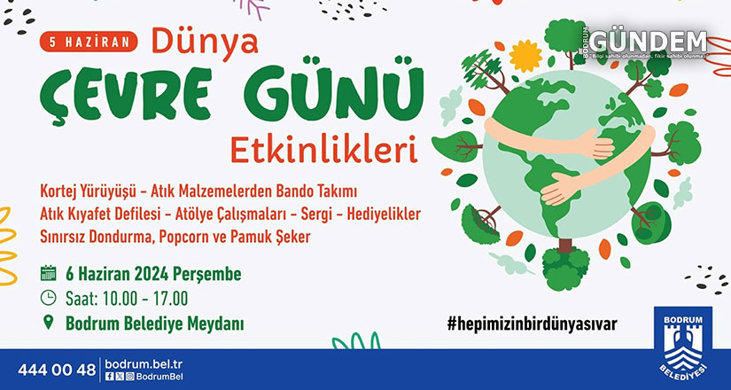 Bodrum’da Dünya Çevre Günü Etkinlikleri