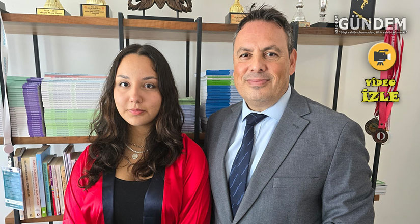 LGS Bodrum Birincisi Bodrum İzgi İngiliz Kültür Koleji Öğrencisi Deniz Özalp