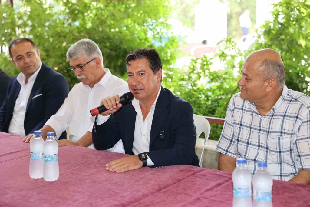 Başkan Aras; “ Hizmet ederken siyasi parti ayrımı yapmıyoruz”
