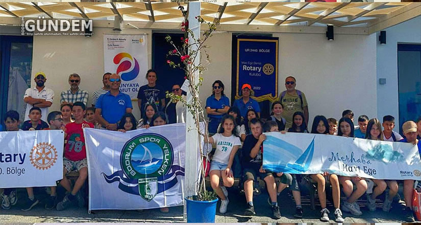 Mavi Ege Denizi Rotary Kulübü’nden “Deniz ve Çocuk” Projesi