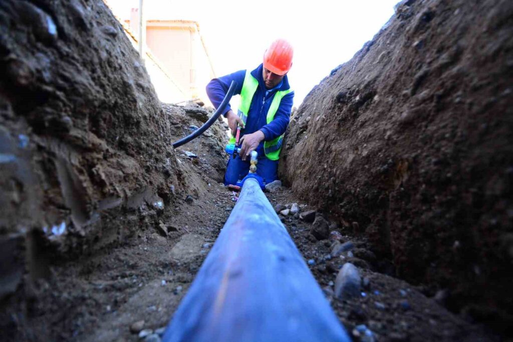 Menteşe’de içme suyu altyapısı yenileniyor