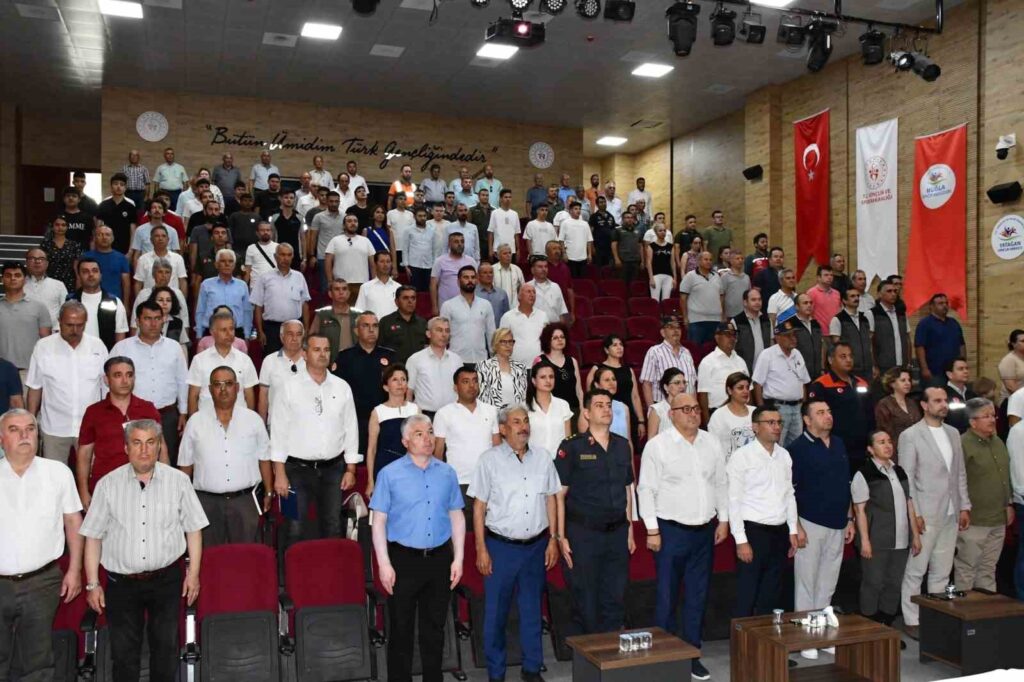 Yatağan’da orman yangınlarıyla ilgili bilgilendirme toplantısı düzenlendi