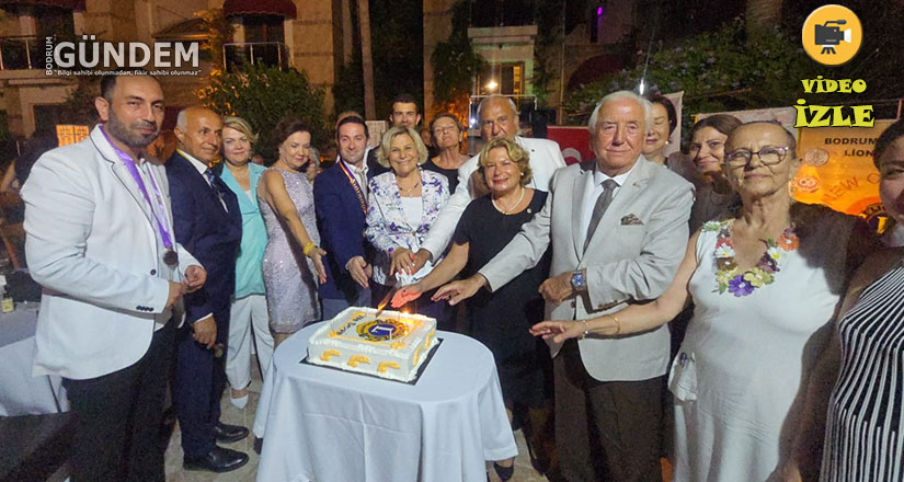 Bodrum ve Milas Lions Kulüpleri Başkanlarını Değiştirdi