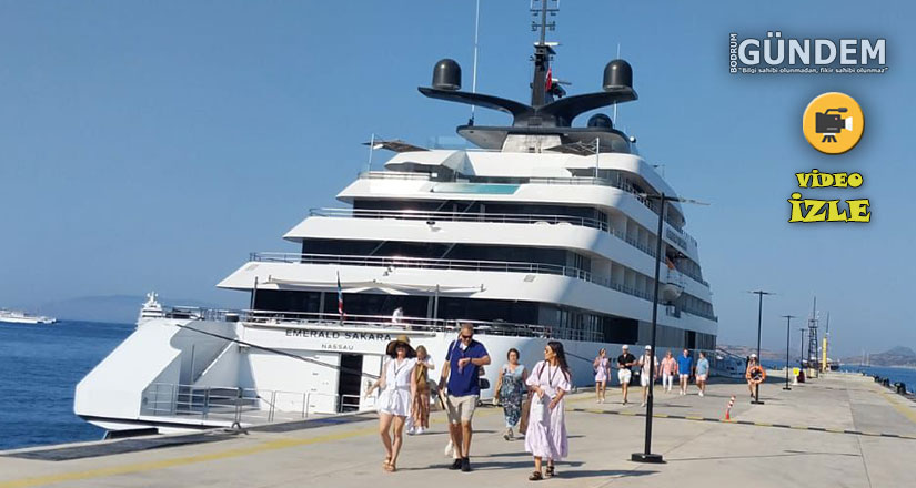 Emerald Sakara 98 yolcu ile Bodrum’a geldi