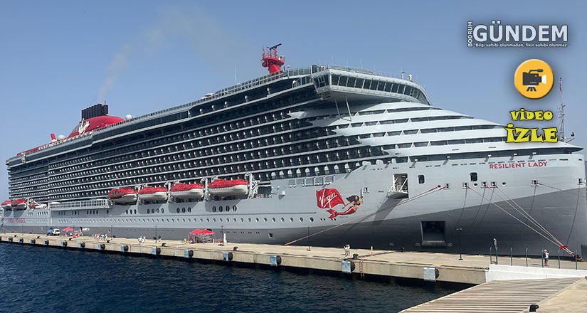 Resilient Lady 2403 yolcu ile Bodrum’a geldi