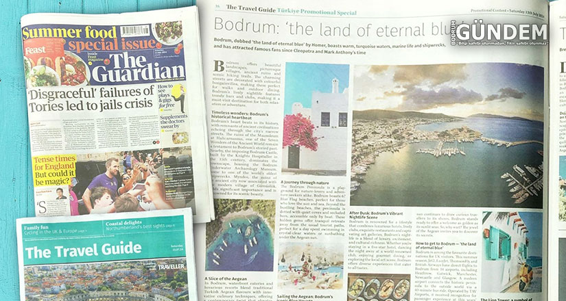 The Guardian’dan Özel ek: “Bodrum: Sonsuz Maviliklerin Ülkesi”
