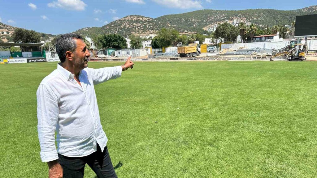 Selahattin Polat, “Stadımızın yüzde 75’i bitmiş durumda”