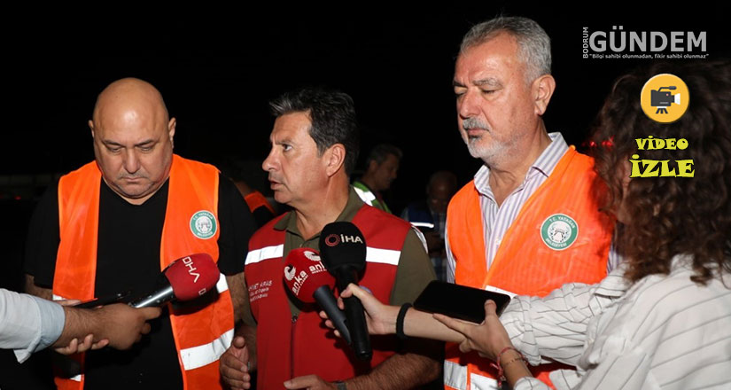 Başkan Aras yangınlar ile ilgili açıklamalarda bulundu