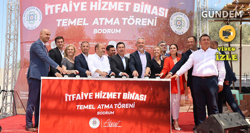 Bodrum itfaiye hizmet binasının temeli atıldı