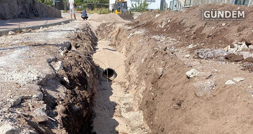 Büyükşehir Bodrum’da, İçme Suyu Depo Hatlarını Yeniliyor