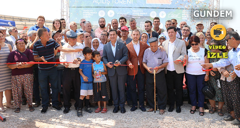 Denizova Güneş Enerji Santrali Açıldı