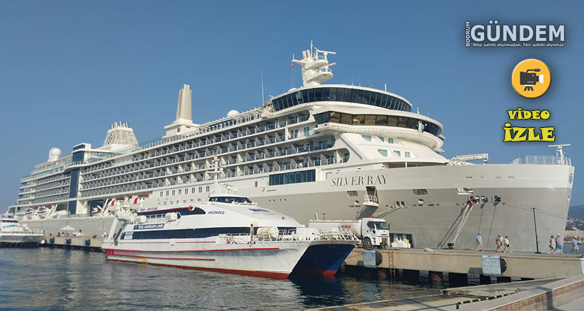 Silver Ray 697 yolcu ile Bodrum’a geldi