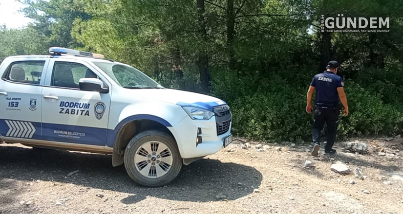 Zabıta Ekiplerinden Yangına Yönelik Önlem