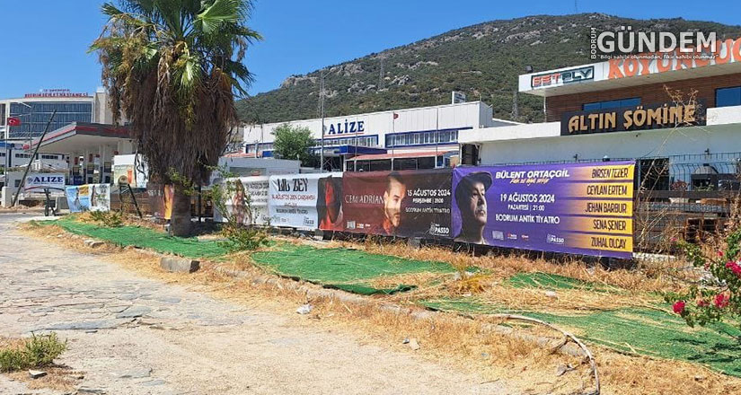 İzinsiz Asılan Afişler Toplanıyor