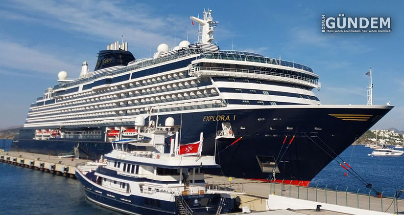 Bodrum’a MSC Explora 1 ile 461 yolcu geldi