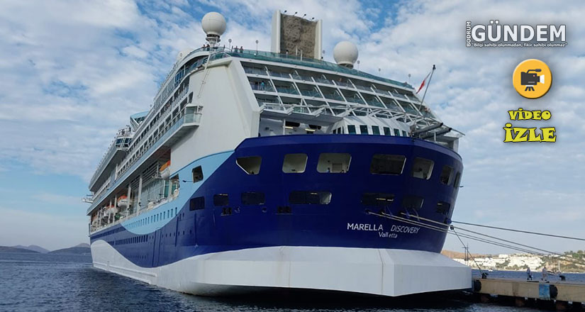 Bodrum’a Marella Discovery ile 1773 yolcu geldi