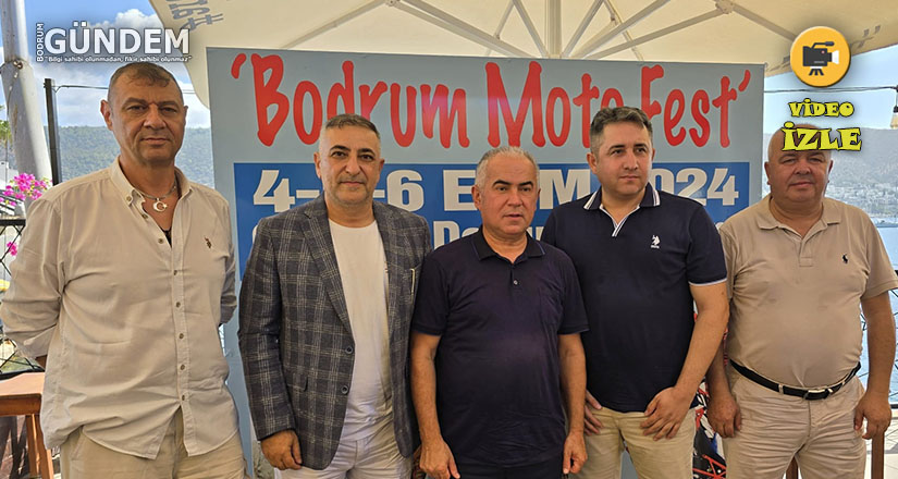 Motosiklet tutkunları Bodrum’da buluşuyor