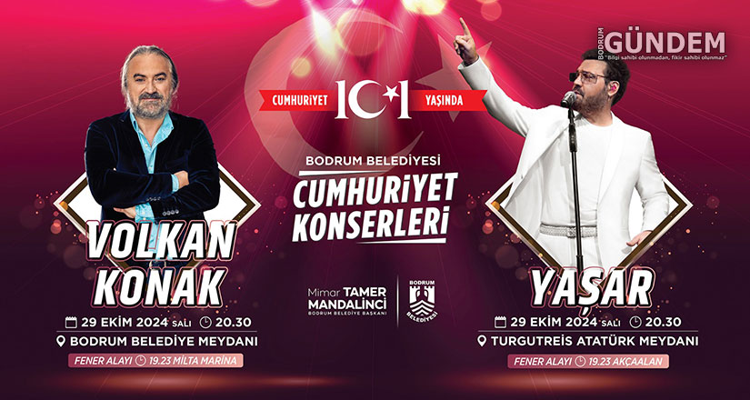 29 Ekim Bodrum’da Coşkuyla Kutlanacak